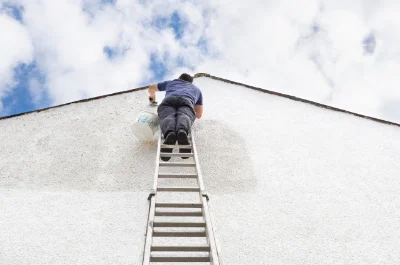 Peinture extérieure à Unieux — façades et ravalement
